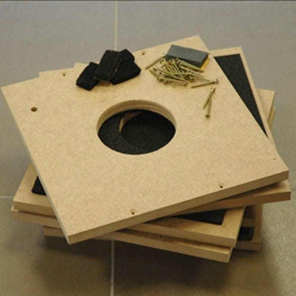 Ruck Soundproof wooden box Anti-Noise for Extractor RVK 150mm
